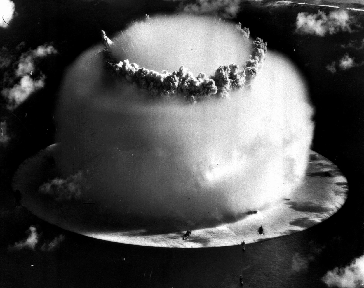 July 16, 1945, at 5:30am at the Trinity Site in New Mexico.