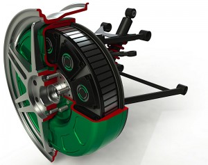 In-wheel Motor Assembly Photo © Protean Electric