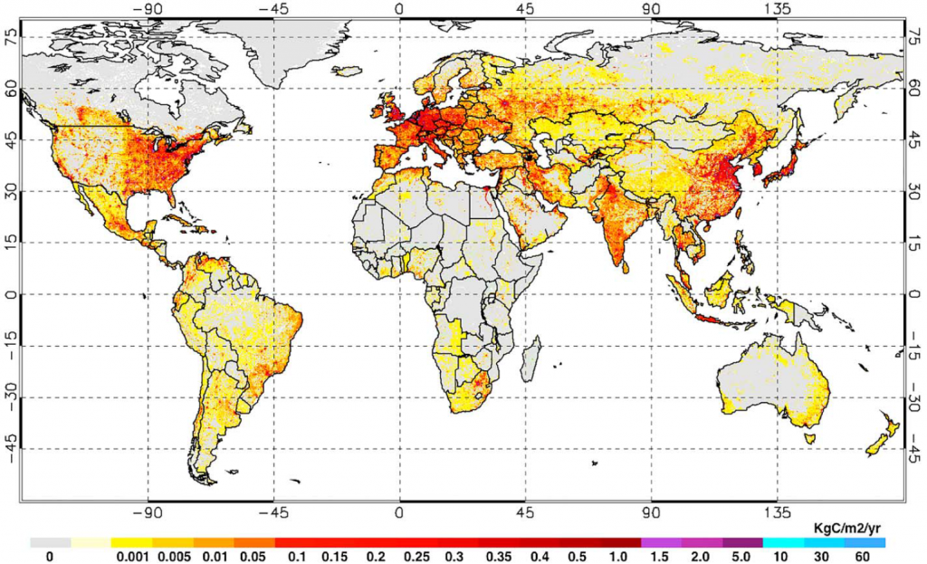 Global CO2 Map