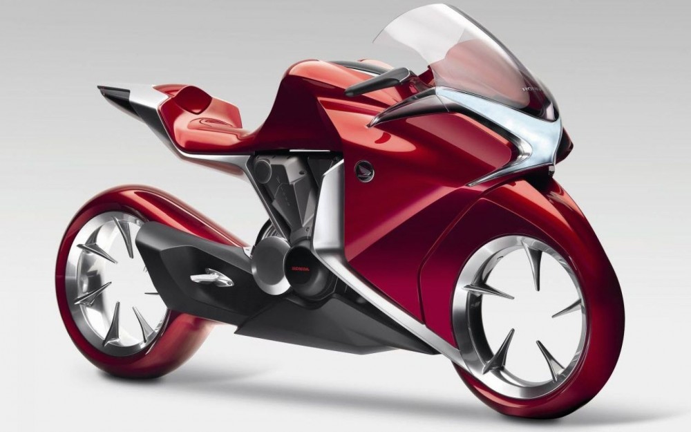 Hubless-Electric Honda Motorcycle