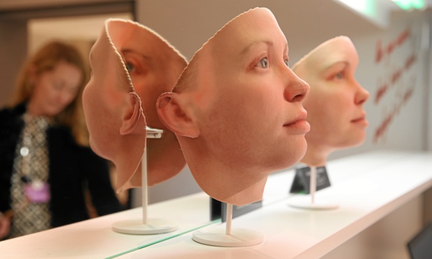 Chelsea Manning 3D Printed Face from DNA