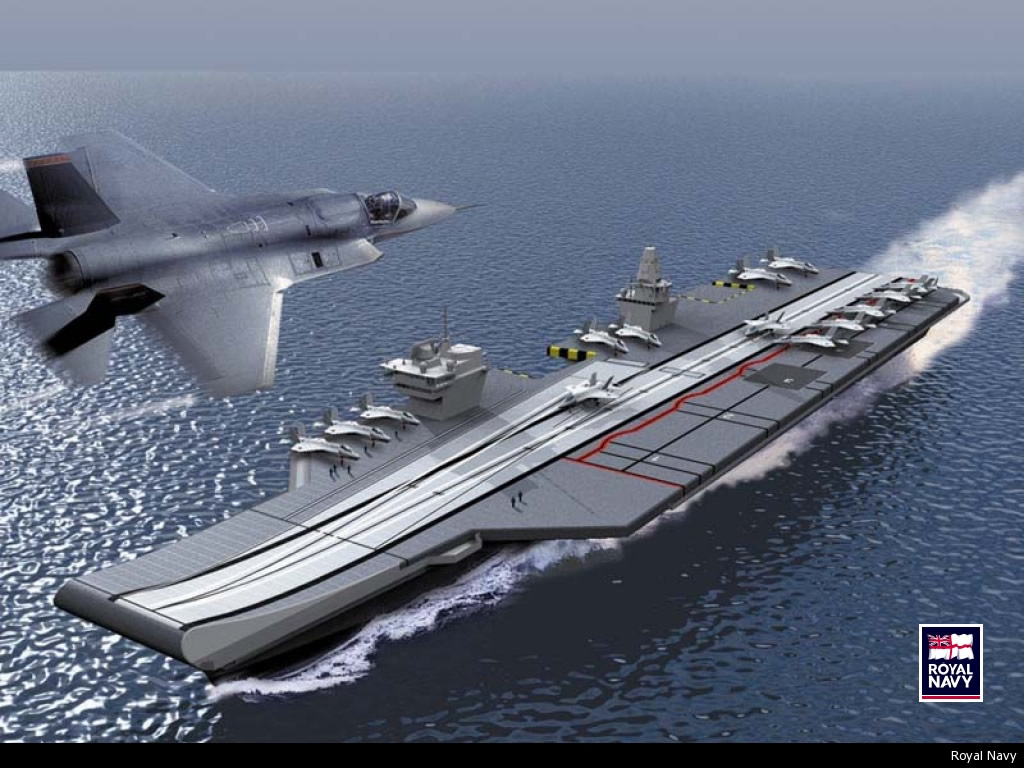 UK’s $8.3 Billion Aircraft Carrier: Precision Engineering Re-energizing Economy