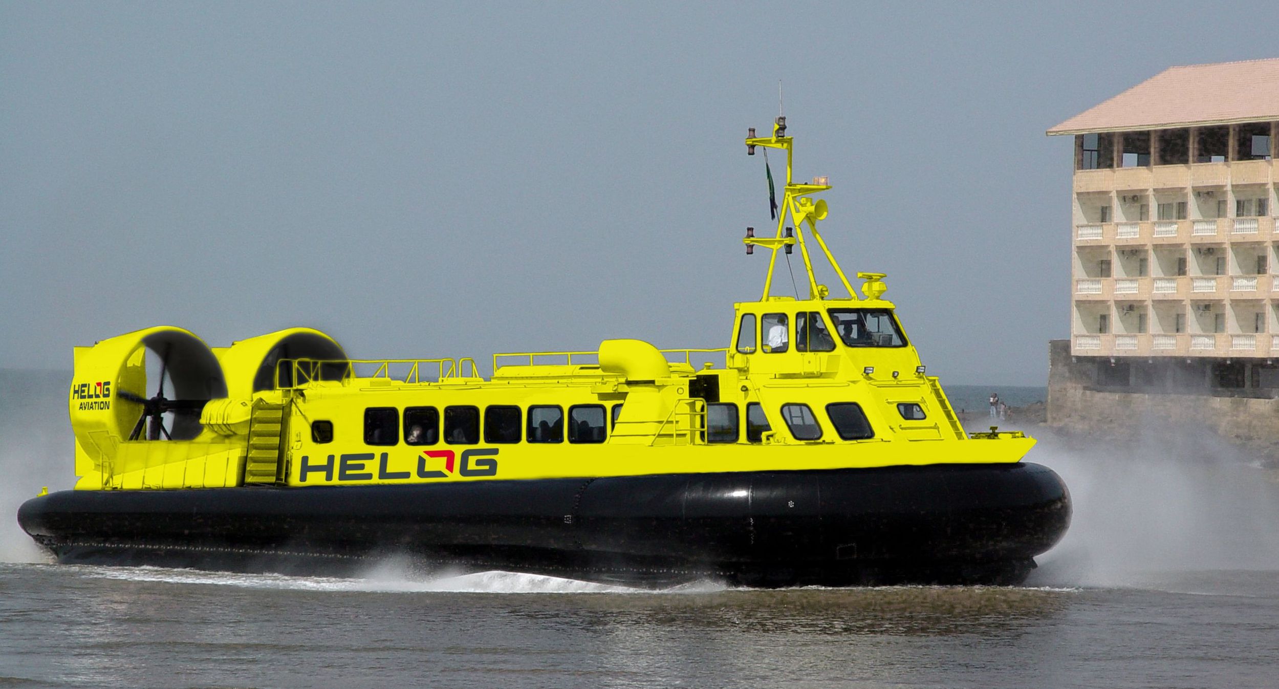 World’s Largest Hovercrafts Hitting Speeds Up To 95 MPH