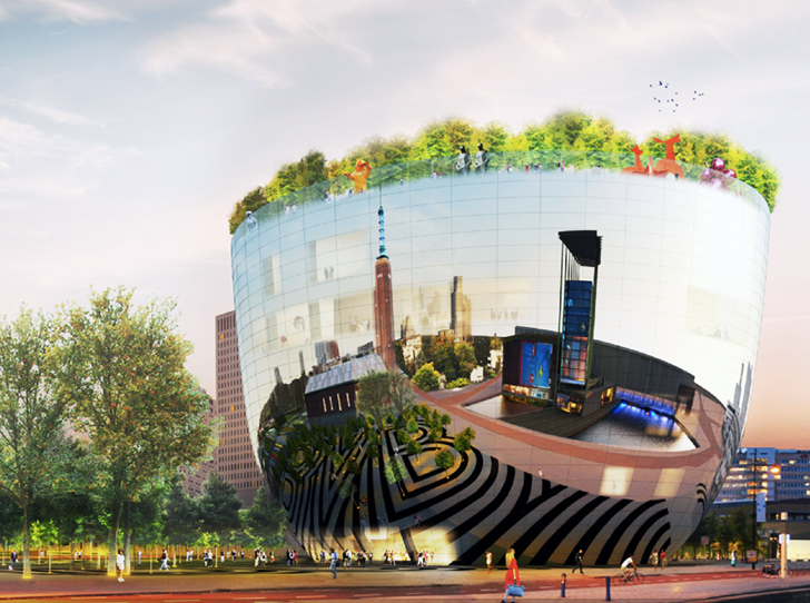 New Museum Will Look Like a Giant Salad Bowl