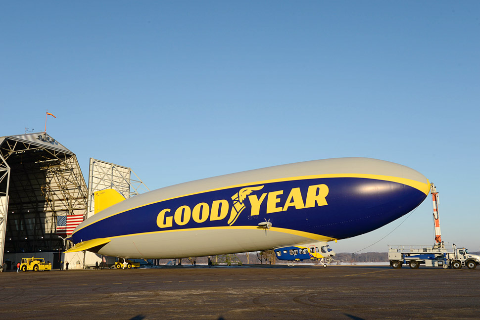 Goodyear’s New Airship Can Hit 73 MPH