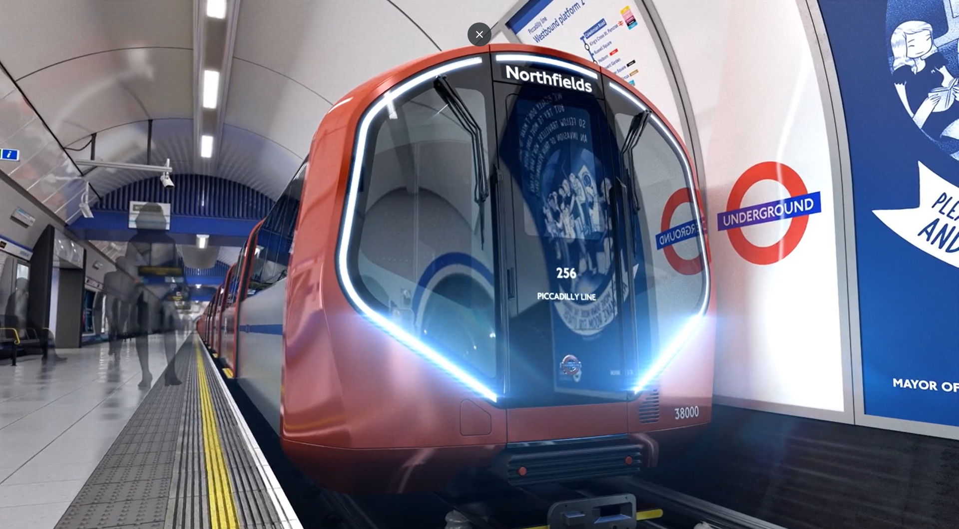 The ‘New Tube For London’ Train Design Looks Like Something From Outer Space