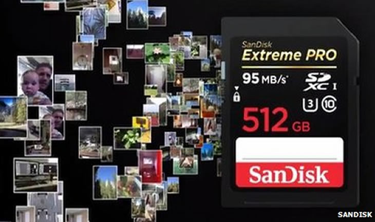 Buy the World’s First 512 GB SD Card for $800