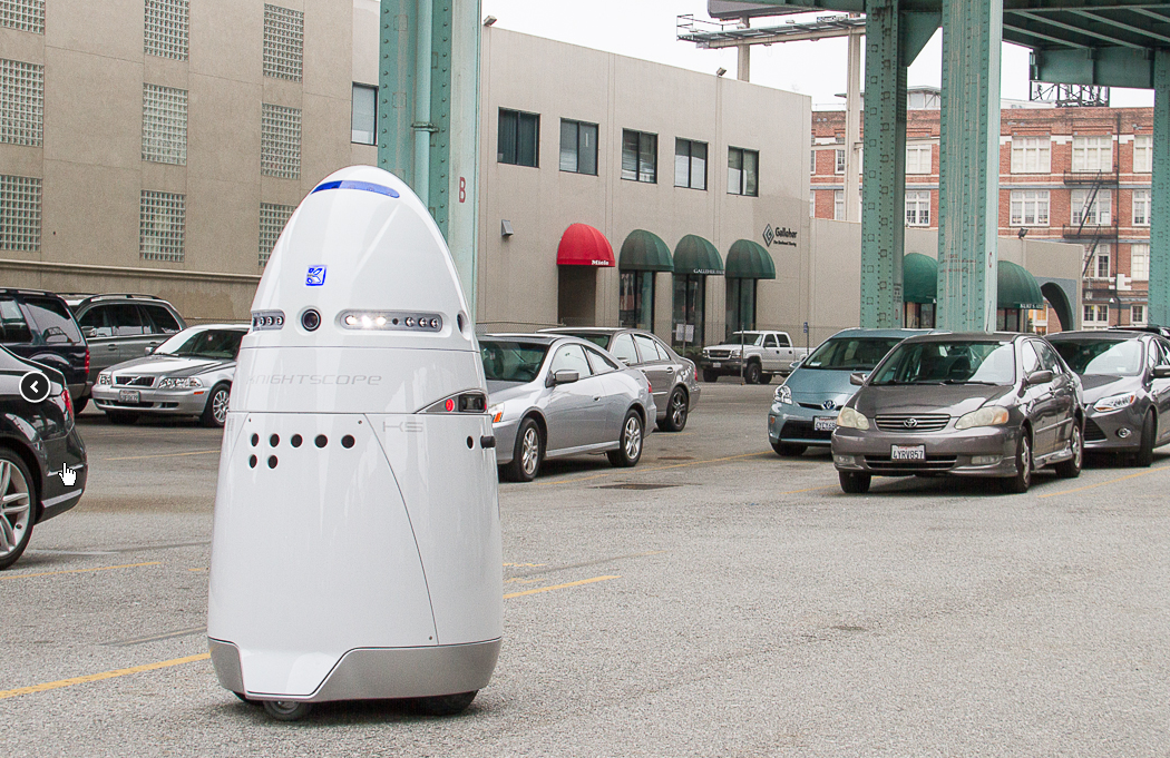 Robot Security Guards Read 300 License Plates Per Minute at Just $4.17/hr