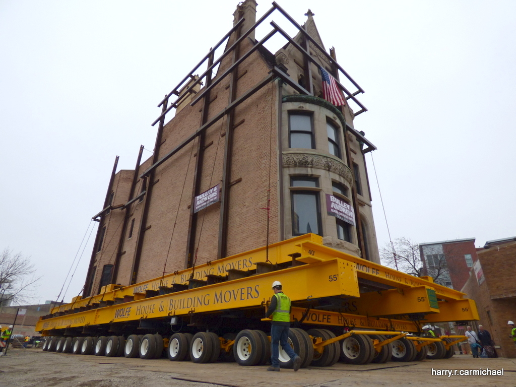 Relocating Landmark Buildings: 1,045 Ton Move, Among Heaviest in US History