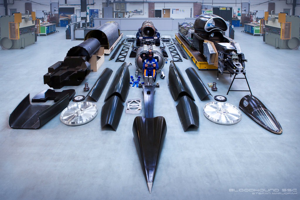 1000 MPH Model Kit: Building The BLOODHOUND Supersonic Car