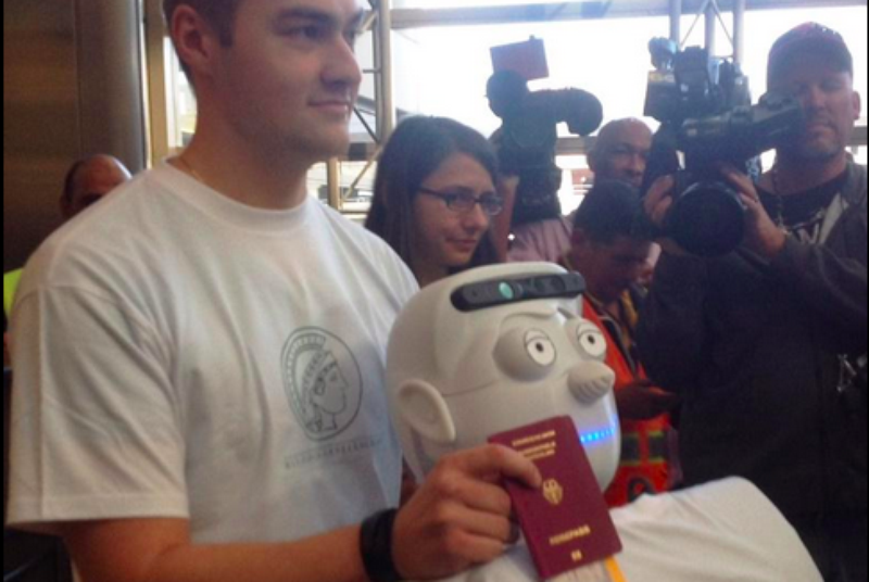 ‘Athena’ Just Became The First Paying Humanoid Robot Airline Passenger