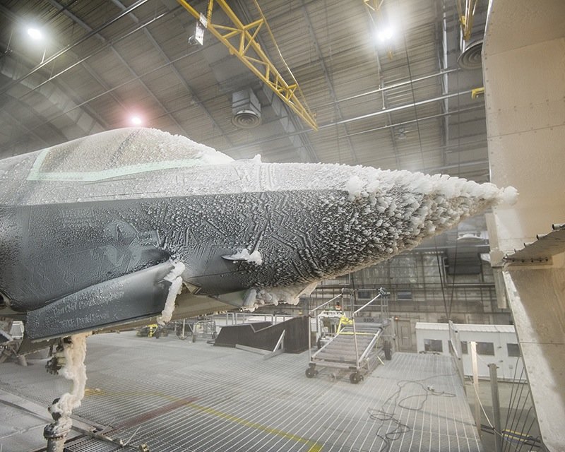 Sneak Peak Inside an Air Force F-35B All-Weather Testing Facility…Incredible Photos!