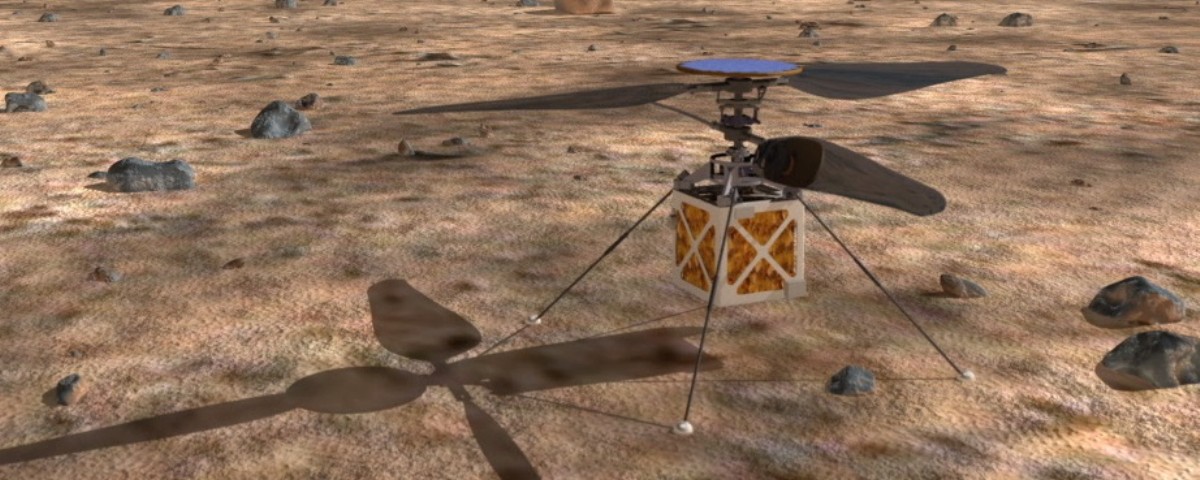 NASA Testing Mars Helicopter Capable of Scouting Routes for Rovers on the Martian Surface