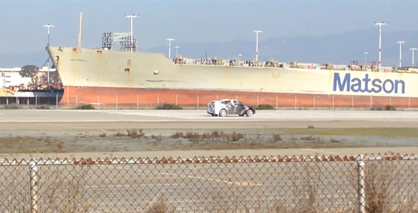 Test Drive of Tesla’s Heavily-Anticipated Model X Caught on Video!