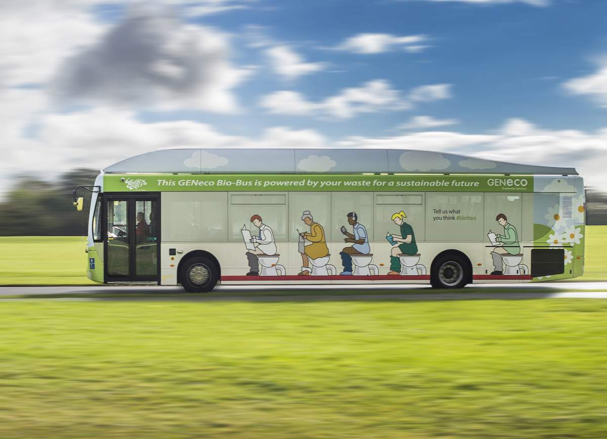 Poo Bus Rolling Out This Month, Powered by Waste From 32,000 UK Households