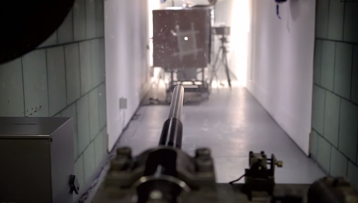 Supersonic Car Takes Projectile Equal to a 2,000 MPH Cricket Ball During Ballistics Test