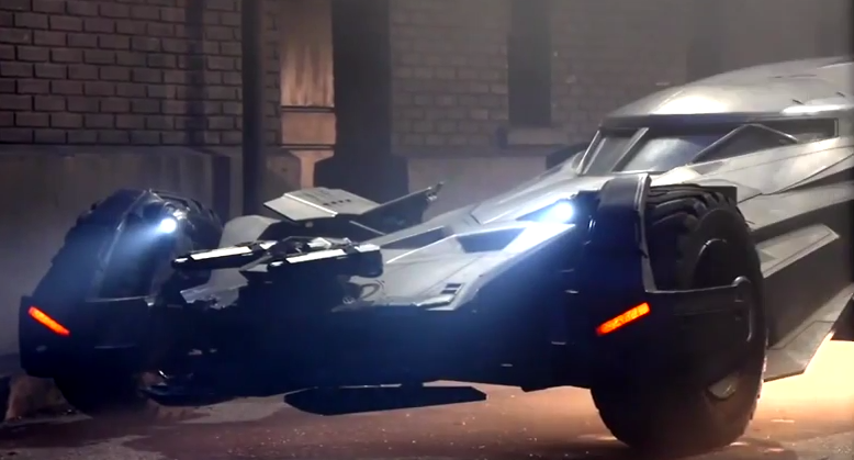 Full Look at Zack Snyder’s New Batmobile for Batman vs Superman Movie