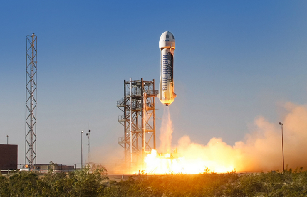 Watch Blue Origin’s New Shepard Space Vehicle Launch For the First Time!