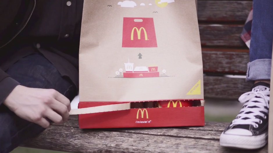 You Never Knew You Needed McDonald’s New Takeout Bags With a Tearaway Cardboard Tray