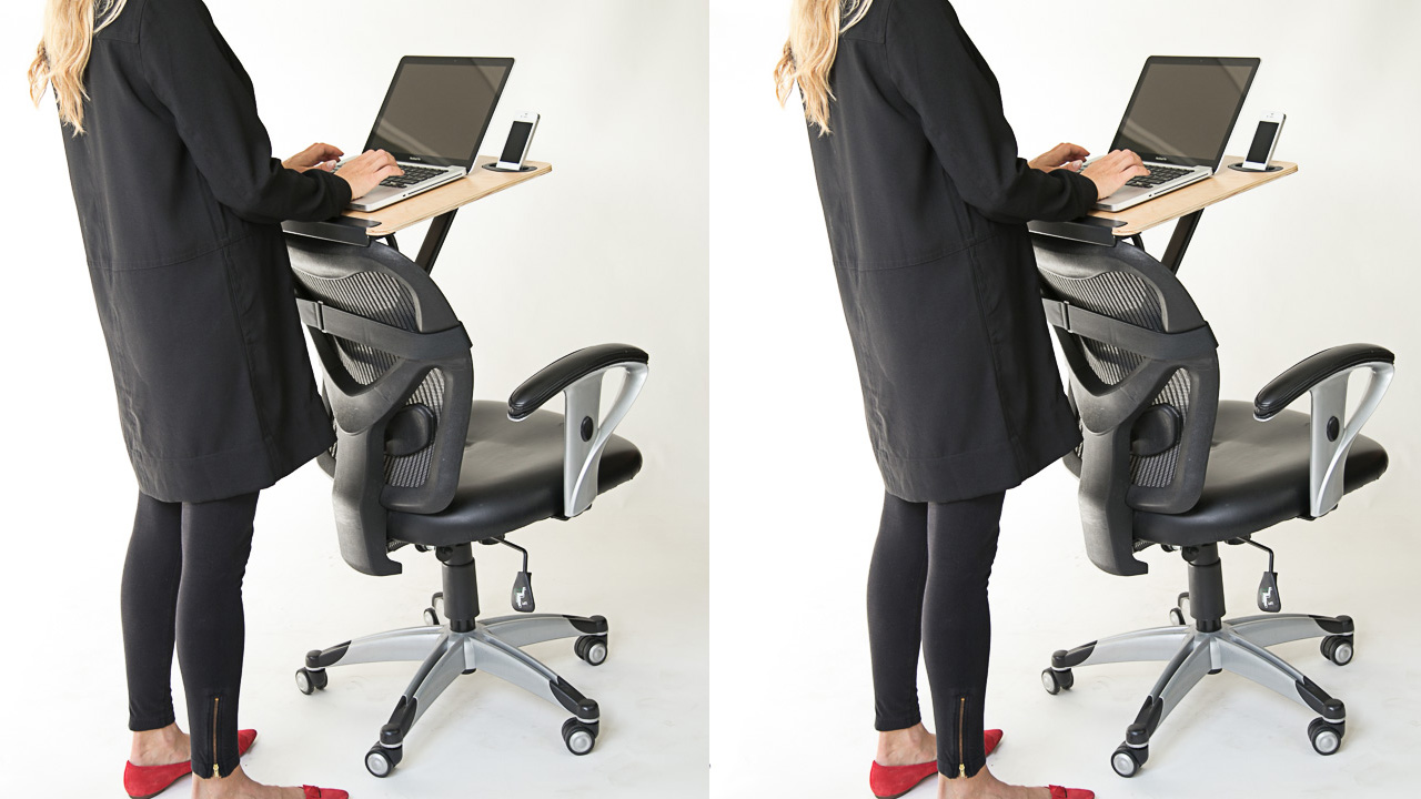 StorkStand is the Most Affordable, Mobile Standing Desk for Your Home or Workplace