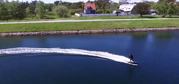 Wakejet Cruise is an Electric, Jet-Powered Wakeboard That Can Scoot Around at 28 MPH!