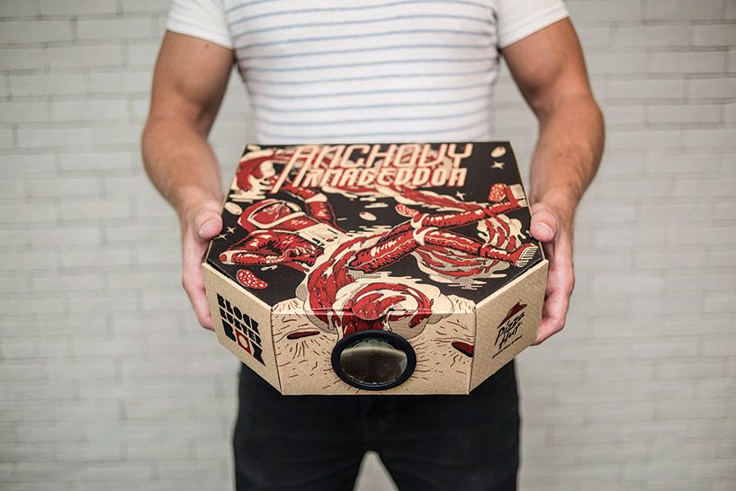 Pizza Hut and Ogilvy Hong Kong Have Designed a Pizza Box That Converts Into a Movie Projector!
