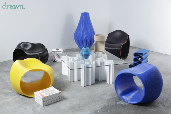 Drawn’s Take On 3D-Printing Makes Furniture and Interior Design Objects Fully Customizable