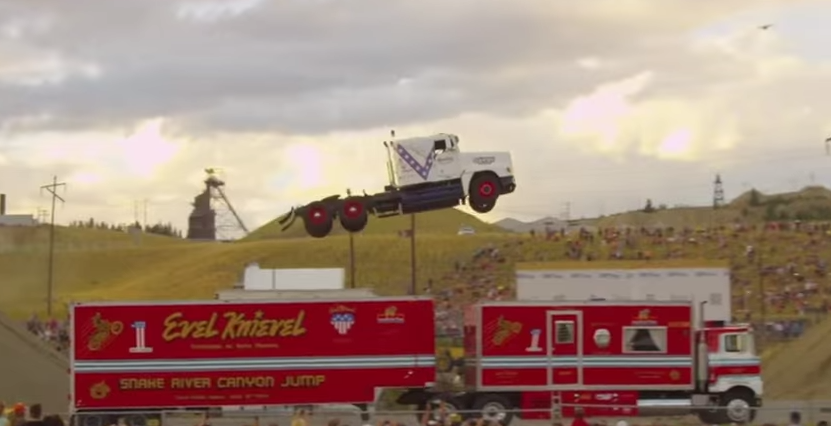 Daredevil Gregg Godfrey Obliterates Previous World Record With 166-Foot Semi-Truck Jump