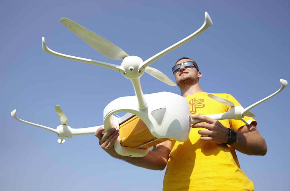 Swiss Post Hopes to Use Its Drone Delivery Technology for Emergency Situations