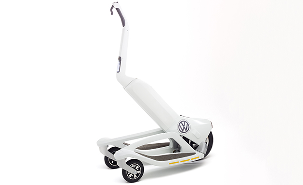 Volkswagen’s Three-Wheel Electric Scooter Will Change Your Work Commute