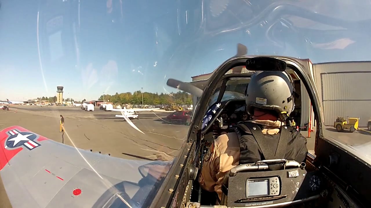A 360 Degree View Inside a P-51D Mustang at the 2015 Abbotsford International Air Show