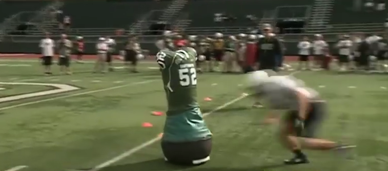 Hitting Robot Football Dummies Resulting in Safer Dartmouth Practices