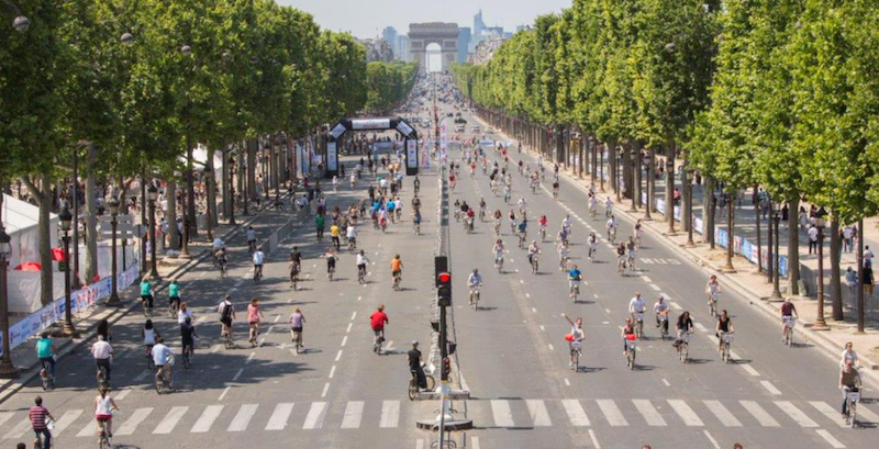Paris Will Go Car-Free for One Day This Month