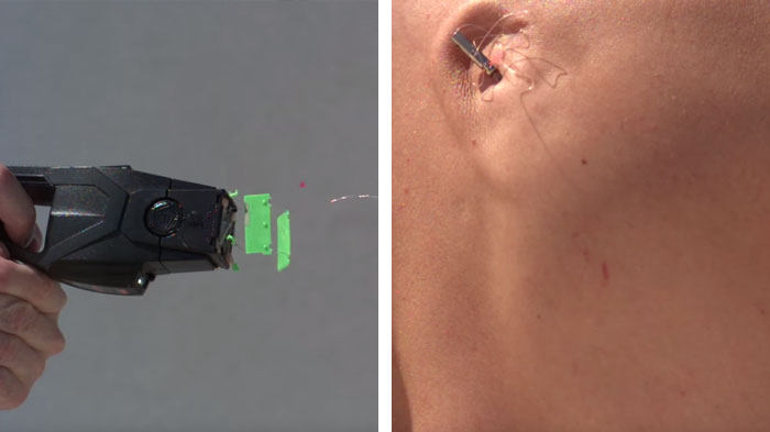 Don’t Try This at Home: Slow Motion Taser Hits Bare Skin at 28,000 FPS