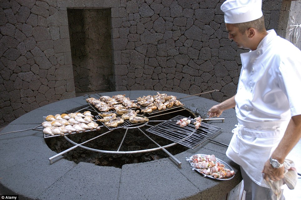 Lanzarote Restaurant Makes Use of a VOLCANO to Cook Food