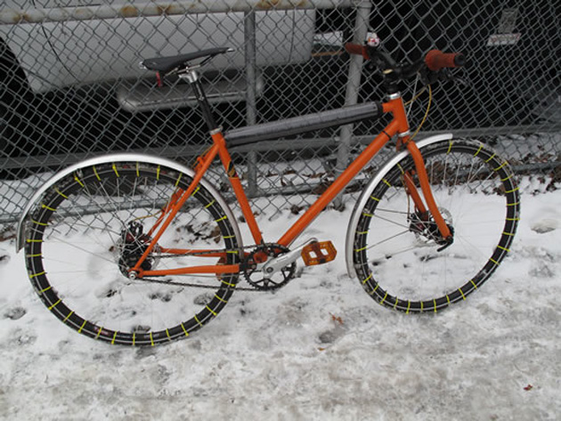 Zip Tie Snow Tires: The Cheapest Way to Bike in the Snow
