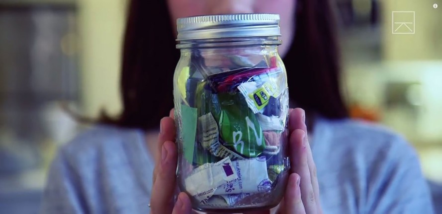 Trash is for Tossers: This Woman Fits Two Years of Trash in a 16-Ounce Mason Jar