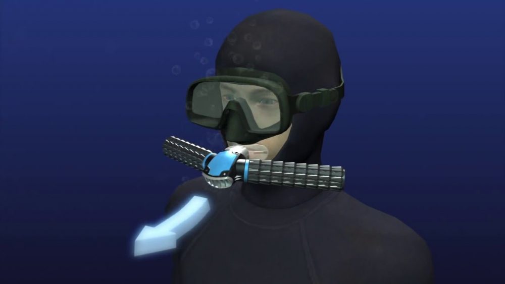 ‘Triton’ Oxygen Mask Lets You Breathe Underwater Without Oxygen Tanks