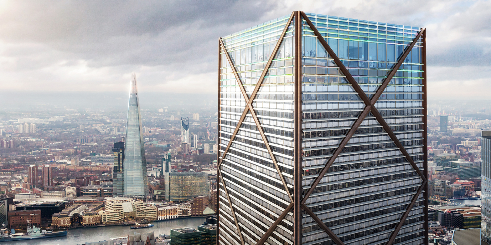 At 309.6 Meters High, 1 Undershaft Will Be the Tallest Building in the City of London