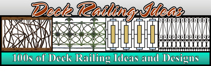 Infographic: Deck Railing Ideas and Designs Organized by Material and Style