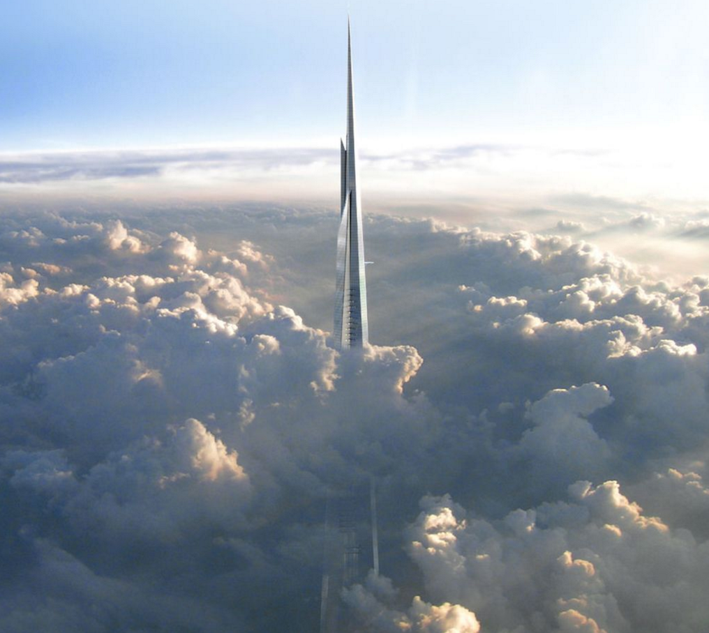 Jeddah Tower in Saudi Arabia Will Be The World’s Tallest Building at 1km High