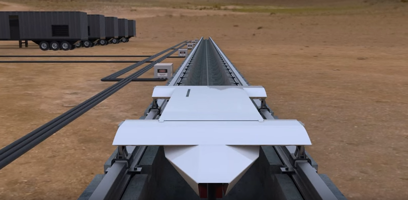 This Company Envisions Las Vegas’s Hyperloop to Be an Open-Air Track