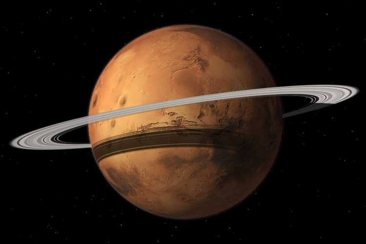 Mars is Going to Lose Its Largest Moon and Gain a Ring