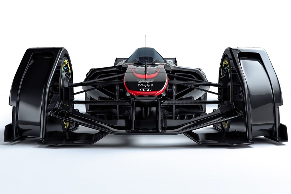 The McLaren MP4-X Formula One Concept Looks Like One Slick Machine