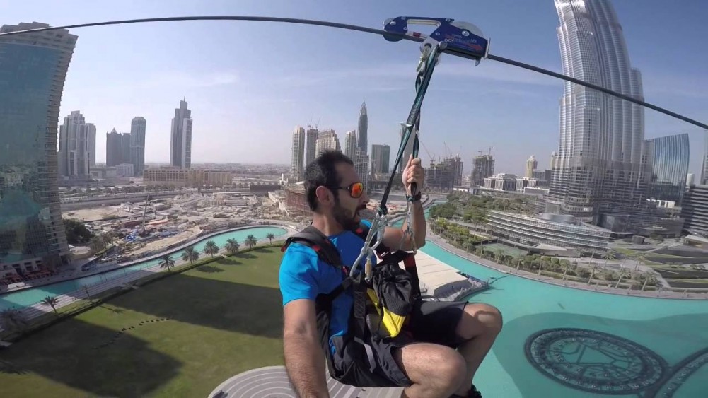 Dubai Urban Zipline