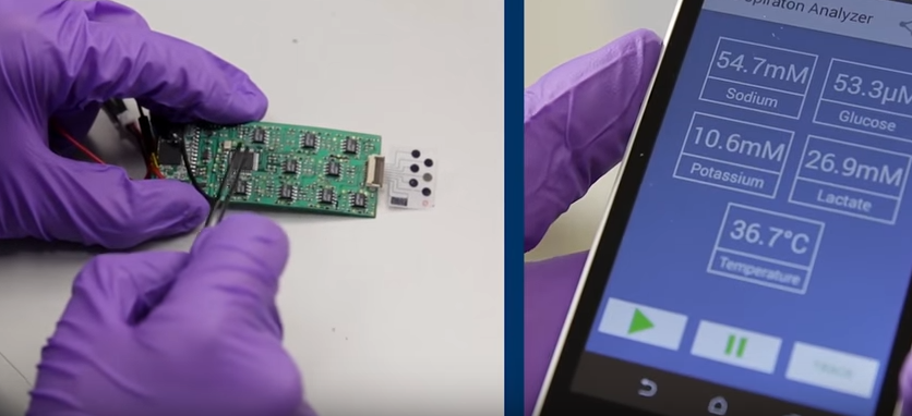 Scientists Create Flexible Device Capable of Providing Sweat Analytics in Real-Time