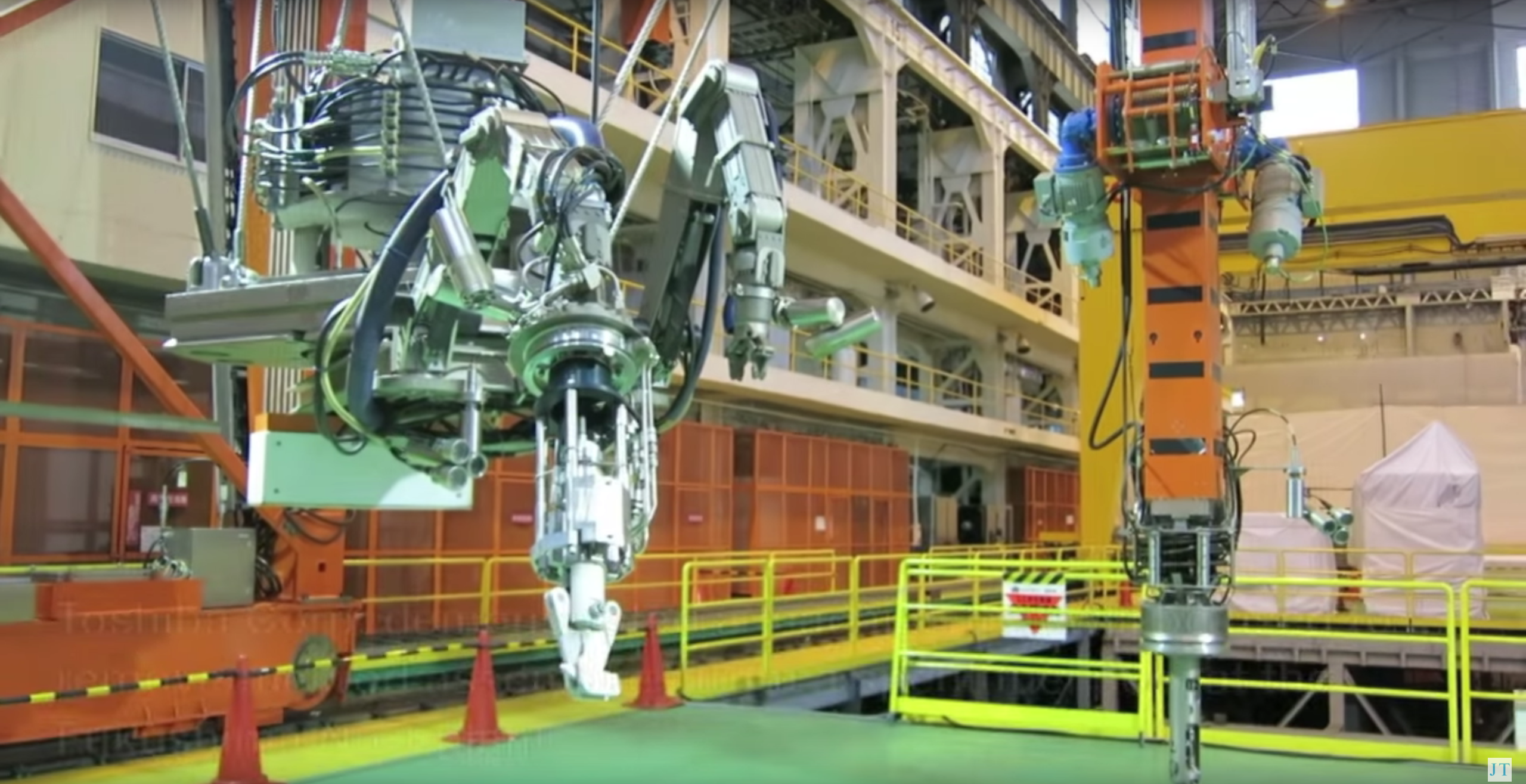 Toshiba Unveils Robot Designed to Disassemble Parts of the Fukushima-Daiichi Power Plant