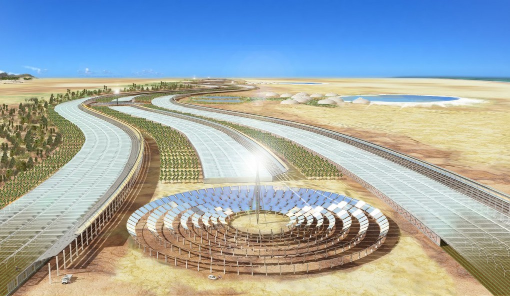 Sahara Forest Project (SFP) is Planning to Re-Vegetate and Grow 10 Hectares of Food in the Tunisian Desert