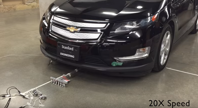Watch Stanford’s µTug Microrobots Weighing 100 Grams Pull a 3,900 Pound Car