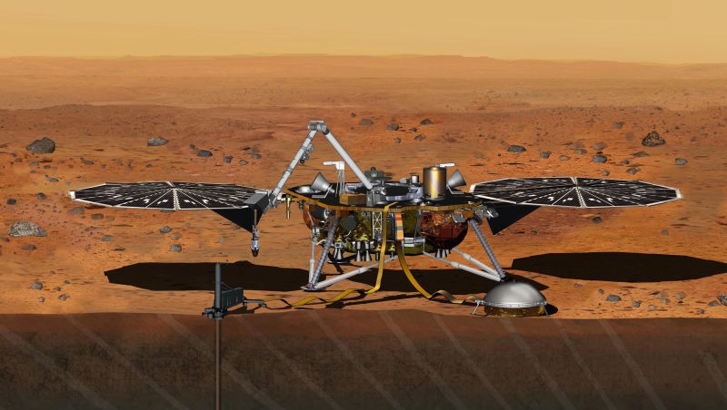 NASA’s Mars Insight Lander Gets New Launch Date After Being Grounded Last Year